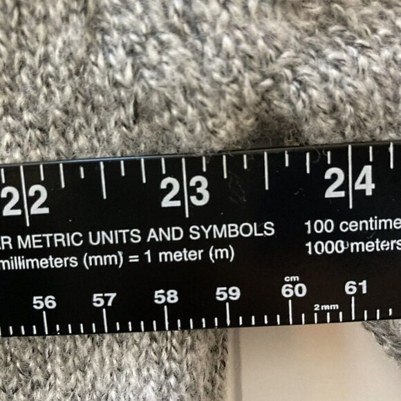 Rue 21 Men’s NWT Navy Burgundy Red Shawl Collar Cuff Gray Sweater-XXL - Picture 8 of 8